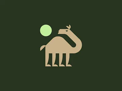 Dromedary animal logo brand branding camel dromedary geometric animal graphic design illustration logo logodesign logomark logos