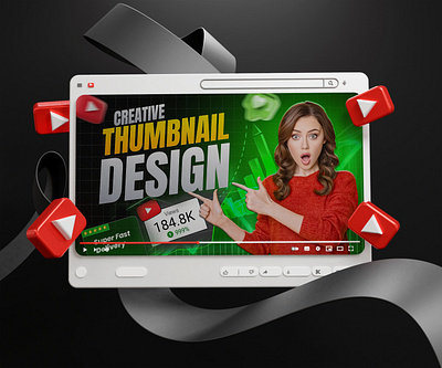 Creative Thumbnail Design creative thumbnail design post design thumbnail thumbnail design web banner youtube thumbnail