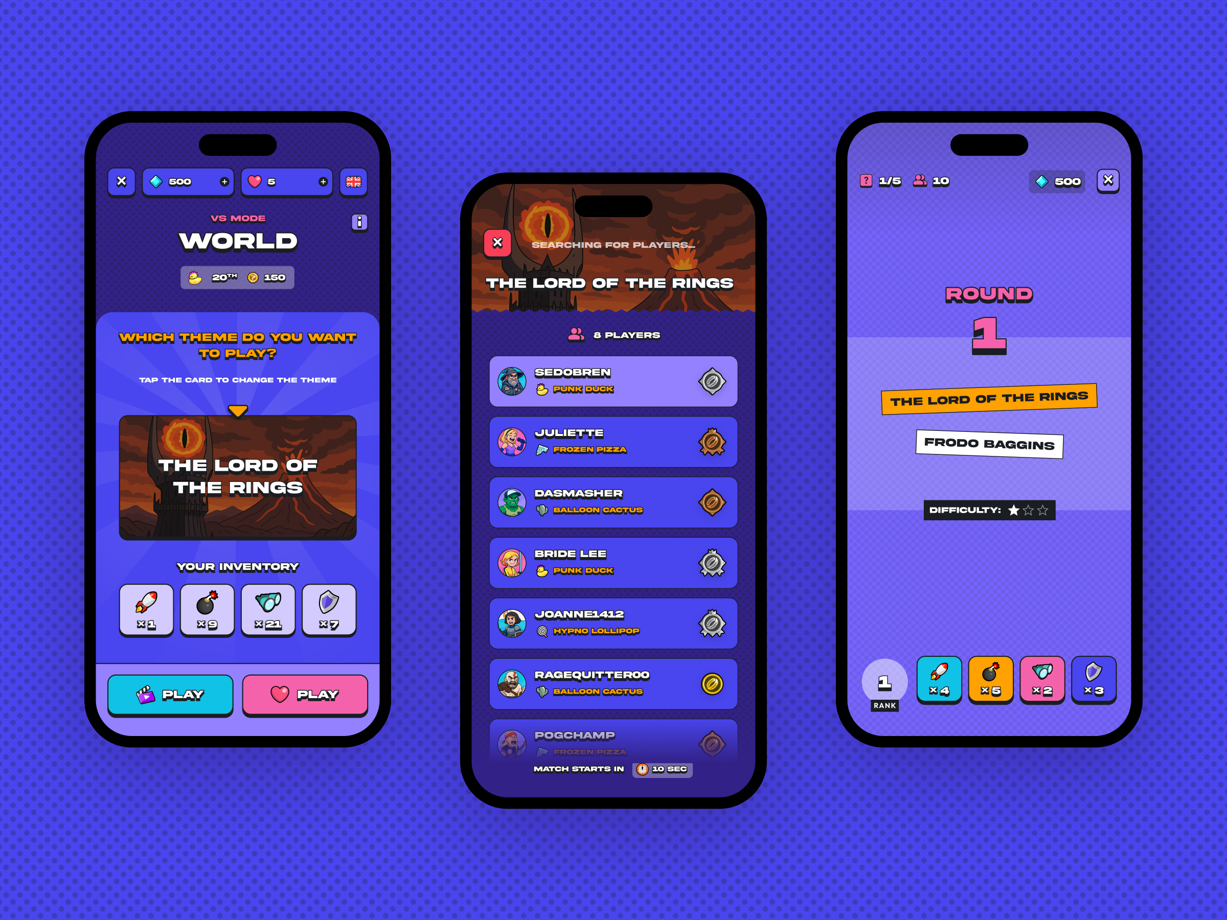 Example of Witz - AI Powered Trivia App