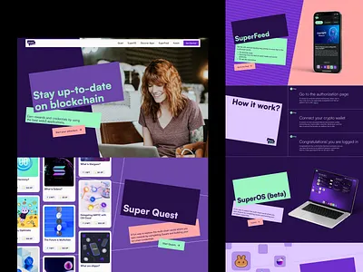Web3 Dashboard with News & Learn-to-Earn UX branding crypto design graphic design illustration interface landing logo ui user experience user interface ux web design web development web3 webflow