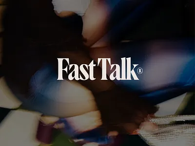 FastTalk - Logotype brand design branding editorial fashion logo graphic design logo logo design logo designer logotype minimal design