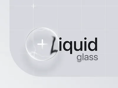 Liquid Glass - personal approach made in Figma abberation figma glass glassmorphism liquidglass ui visual design wwdc2025