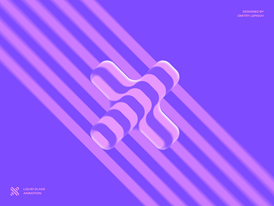 X Logo Liquid Glass Animation animation app apple blockchain branding fintech frosted gaming glass icon identity ios lepisov lettering liquid logo motion saas tech web3