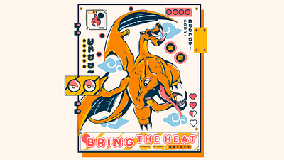 Retro pokemon card Charizard 🐦‍🔥 akatsuki bring the heat charizard charizard card magikarp magikarp card magikarp pokemon card pokemon card pokemon illustration pokemon tcg card popartwork umbreon
