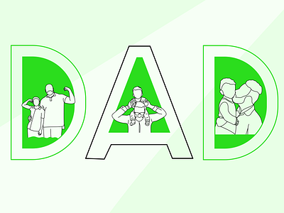 Get your custom Line Art design for Father's Day. dad fathers day sales graphic design line line art one line art