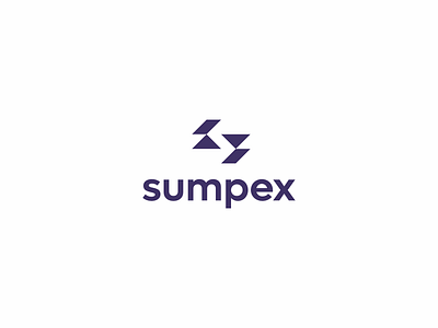 S monogram in negative space branding lettermark logo logo design mark minimal minimalist monogram negative space purple s lettermark s monogram simple symbol