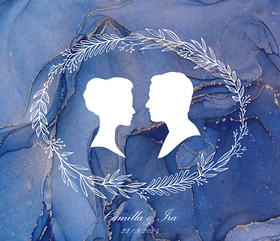 Silhouettes - Wedding digital design graphic design illustration procreate silhouettes sketch wedding