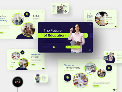 Education College Presentation branding business college design education graphic design learning marketing powerpoint presentation reading school student teacher template
