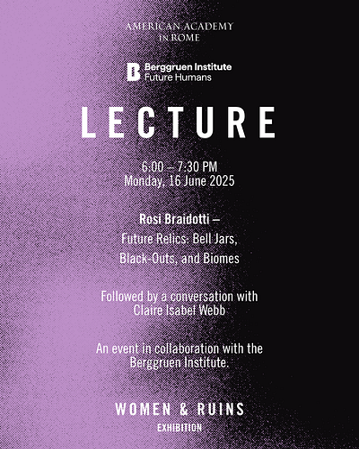 Berggruen Institute Event, Visual Communications for AAR branding graphic design