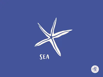 Sea amalfi coast beach graphic coastal graphic design hand drawn mediterranean style ocean sea life starfish summer undersea underwater vector clipart whimsical drawing