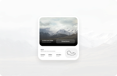 Direction pop-up branding design figma landing page ui user interface widgets