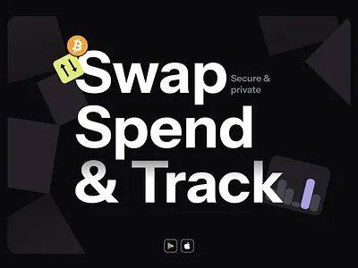 Swap, Spend, & Track - Mobile App platform design animation branding design designer figma fintech graphic design logo ui uidesign uiux ux uxdesign uxui