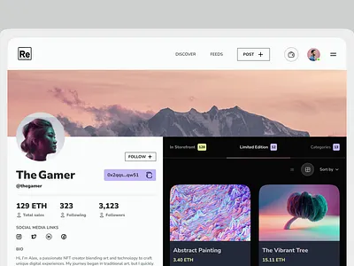 NFT Marketplace Platform Design app branding design ecommerce figma logo marketplace mobile app mobileui nft platform product saas studio ui uidesign uiux ux uxdesign website