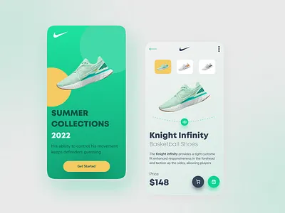 Shoe e-commerce app - experience design app branding design designer ecommerce experience figma logo mobile app platform portal saas shoes ui uidesign uiux universe ux uxdesign website