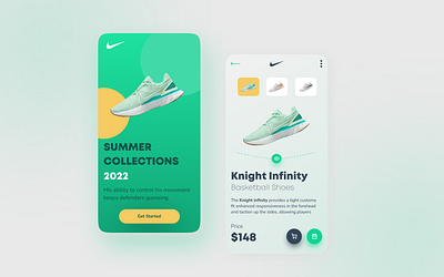 Shoe e-commerce app - experience design app branding design designer ecommerce experience figma logo mobile app platform portal saas shoes ui uidesign uiux universe ux uxdesign website