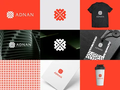 A for ADNAN australia bisiness branding canada clean company companylogo design florida graphic design icon illustration lettering logo logomark monogram simple texas unique vector