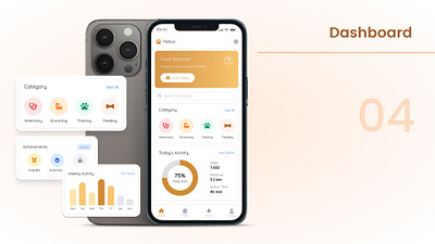 Petivo (Smart pet management app) buttons components figma figmaslide graphic design interactive prototype interface mobileapp pet app petcare petmanagementapp prototyping ui user interface ux