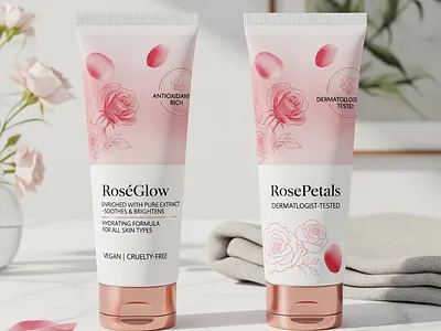 Face Cream Packaging Mockup