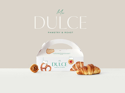 Mi Dulce art bakery branding coffee design graphic design illustration logo packaging