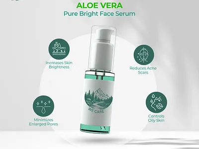 More than just a mockup, Describe your product serum branding concept