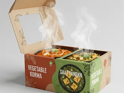 Creative Food packaging Mockup / Render consumer food packaging