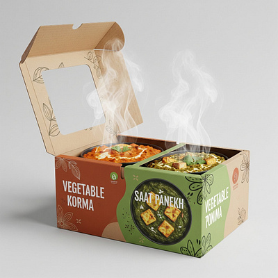 Creative Food packaging Mockup / Render consumer food packaging