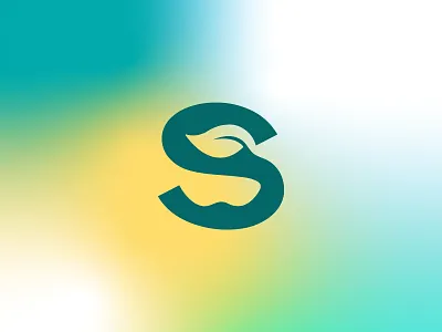 Letter S + Fruit + Leaf Logo brand identity branding concept design flat fruit graphic design health illustration leaf letter s logo logo design minimal monogram natural negative space nutrition startup symbol