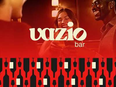 Vazio bar branding graphic design logo
