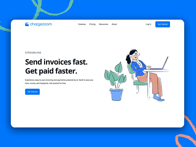 Payment Processor Website & Brand Refresh animation brand illustration web designer website
