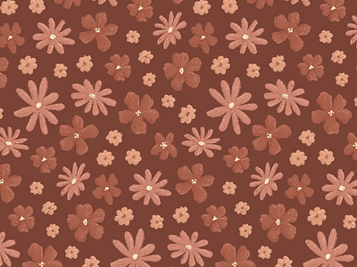Textured Floral Pattern Design art licensing design digital illustration drawing floral floral design illustration licensing artist pattern pattern design procreate repeating pattern seamless pattern spring spring floral surface pattern design