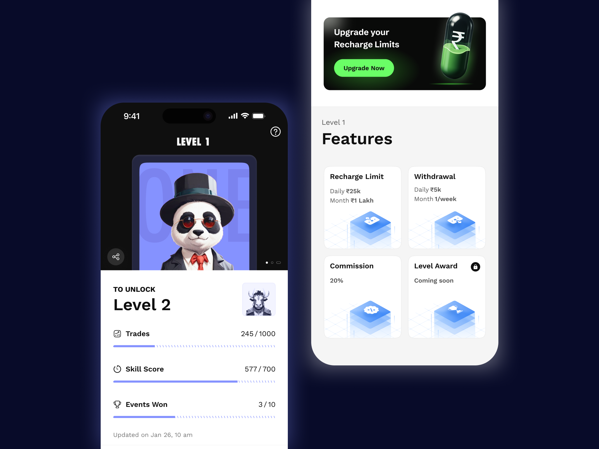 Example of Mobile Product Designer | 0→1 Specialist
