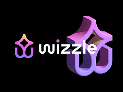 Modern W letter logo, ai spark wizard logo design 3d logo ai logo app icon app logo brand identity branding creative logo gradient logo letter logo logo logo design logo designer logotype modern logo spark logo technology logo w letter w logo w mark wizard logo