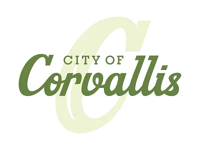 City of Corvallis logo branding graphic design logo