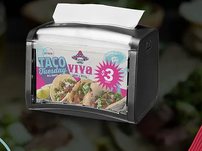 Marketing Design - Viva Villa 2025 design flyer graphic design graphics mexican restaurant tacos