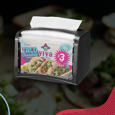 Marketing Design - Viva Villa 2025 design flyer graphic design graphics mexican restaurant tacos
