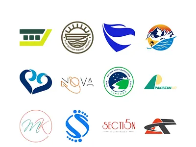 16 Unique Logo Designs Crafted for the Travel, Tourism & Hospita creative custom logo dynamic flat handcrafted handdrawn logo handmade logo hospitality lettermark logo logo folio minimal modern portfolio simple symbolic tour logo tourism logo travel travel logo