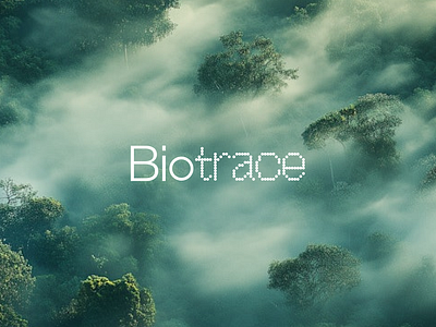Biotrace - Logo branding logo nature tech