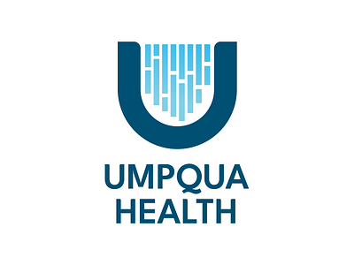 Umpqua Health (rejected) branding design graphic design logo typography