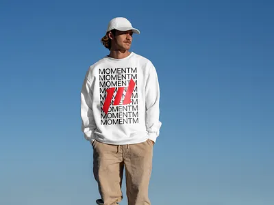 MOMENTM - LOGO DESIGN branding clean logo design fashion graphic design illustration logo logo design m logo minimal logo modern modern logo simple simple logo streetwear ui vector