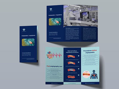 Minimalist Angiography & Angioplasty Brochure benutzerfreundlicheslayout bildungsdesign branding brochuredesign broschüredesign druckdesign educationaldesign gesundheitsdesign graphic design healthcaredesign kardiologiedesign medicalbrochure medizinischebroschüre minimalistdesign minimalistischesdesign negativerraum negativespace patienteducation patientenaufklärung printdesign