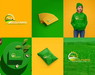 Agriculture Farm Logo, Farming Logo, Eco-Farm Logo Design agricultural farm logo agriculture logo agro logo brand identity branding eco farm eco farm logo farm farm logo farming farming logo minimalist logo modern logo nature farm logo nature logo plant logo tree logo tree plantation logo vegan visual identity
