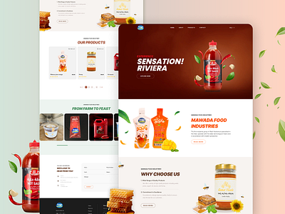 Mawada Food Industries – FMCG Website 3d adobe illustrator animation branding design figma graphic design illustration logo motion graphics typography ui uiux ux vector web design web development website wordpress