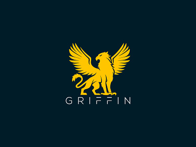 Griffin Logo agency america animal branding logo corporate creative design flat freedom griffin griffin animal griffin logo griffin sale luxurious majestic minimal logo modern outdoor ui ux vector wisdom