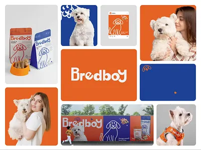 Bredboy- Pet Branding branding cat logo dog food dog logo dog mark food packaging illustration logo minimal packaging pet pet bento pet branding pet care pet food brand pet food packaging pet logo pet packaging pet shop warm bradign