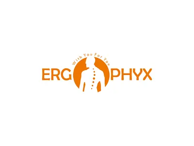 ERGOPHYX – Posture & Wellness Branding Design app icon brand guidelines brand identity branding brochure design business branding clean design color palette corporate identity ergonomic graphic design healthcare design logo logo design modern design print design stationery design typography visual identity wellness branding