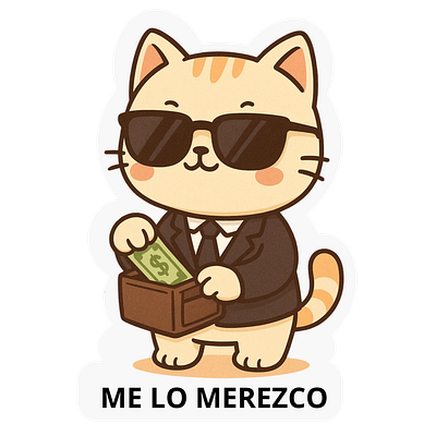 GATITOS DE LA VIDA ADULTA cats diseño finanzas personales ilustracion kittens seguros stickers vida adulta whatsapp