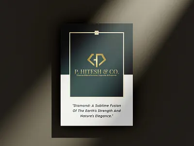 P. Hitesh & Co.—Luxury Diamond Brand Brochure Design brandcollateral branding brochure catalogue diamond editorialdesign elegantdesign graphicdesign highend jewellery jewelrydesign layoutdesign lookbook luxury luxurydesign minimaldesign printdesign productcatalogue typography visualidentity