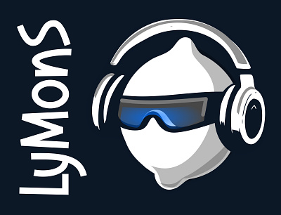 Lymons Logo - Mono illustration logo lymons mono shunte88 vector