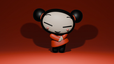 Pucca Modeling - Blender 3d blender graphic design