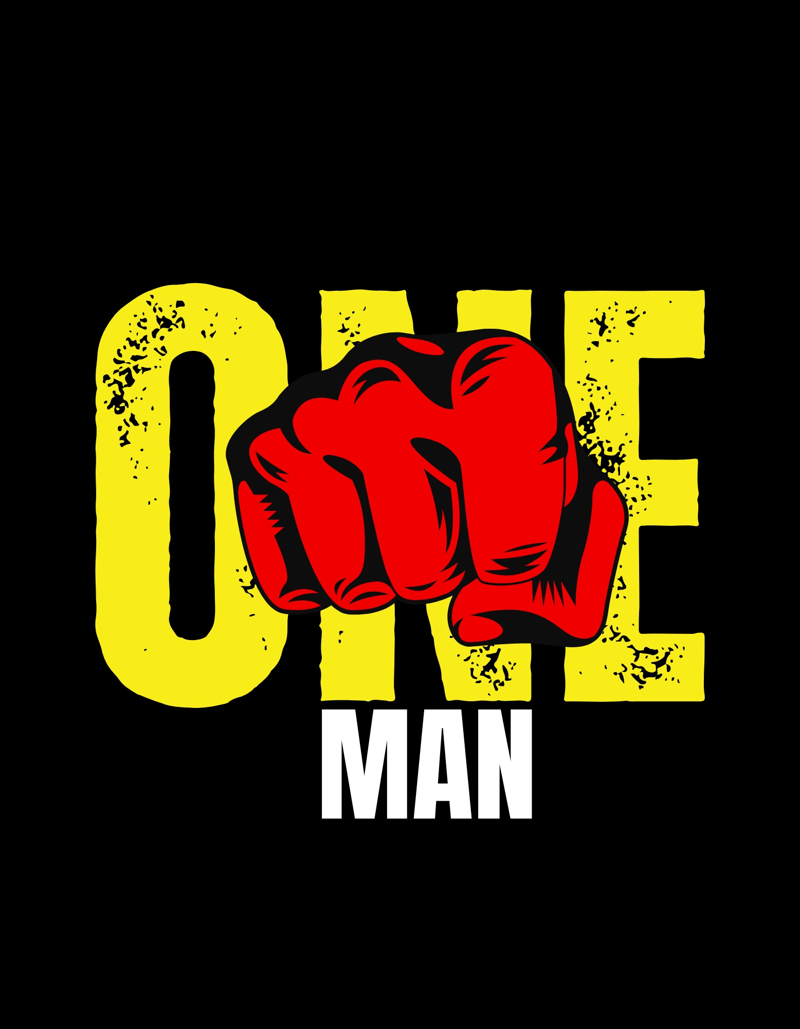 ONE PUNCH MAN T-SHIRT DESIGN 3d animation branding design graphic design illustration logo ui ux vector